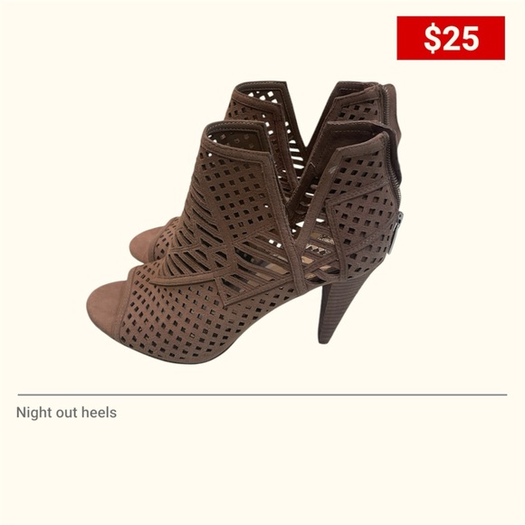 Vince Camuto Shoes - Vince Camuto peep toe booties